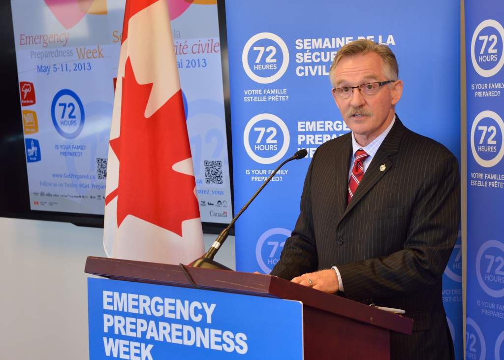 Harper Government Launches Emergency Preparedness Week