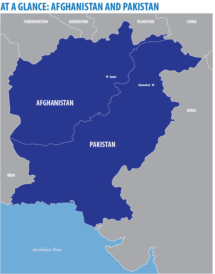 Afghanistan Pakistan Graphic