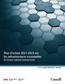 Plan d’action 2021-2023 sur les infrastructures essentielles du Forum national intersectoriel