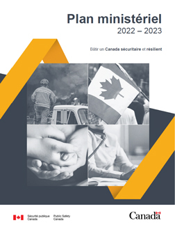 Plan ministériel de Sécurité publique Canada 2022-2023