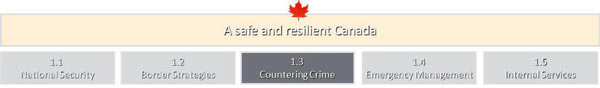 A safe and resilient Canada: Countering Crime